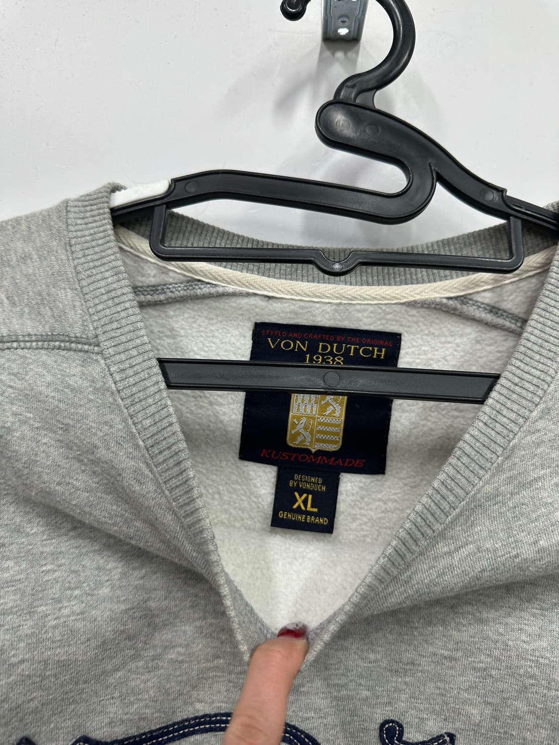 본더치 그레이 맨투맨  상품이미지2