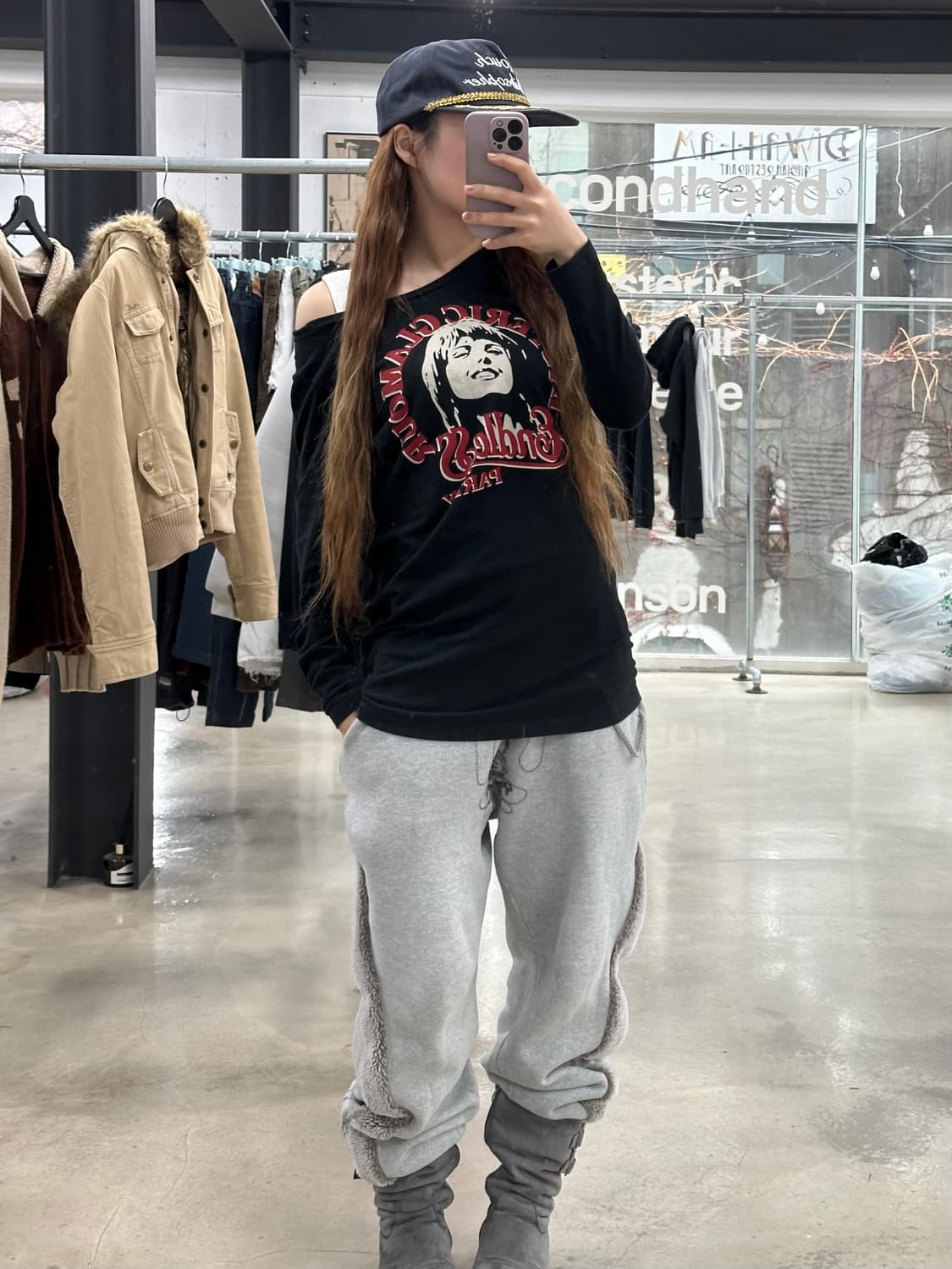 히스테릭글래머 히스걸 Endless 롱슬리브 긴팔티 상품이미지2