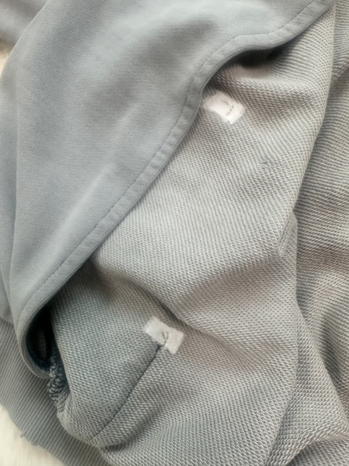 [3] 폴리테루 하드 워시드 집후디 라이트그레이 상품이미지6