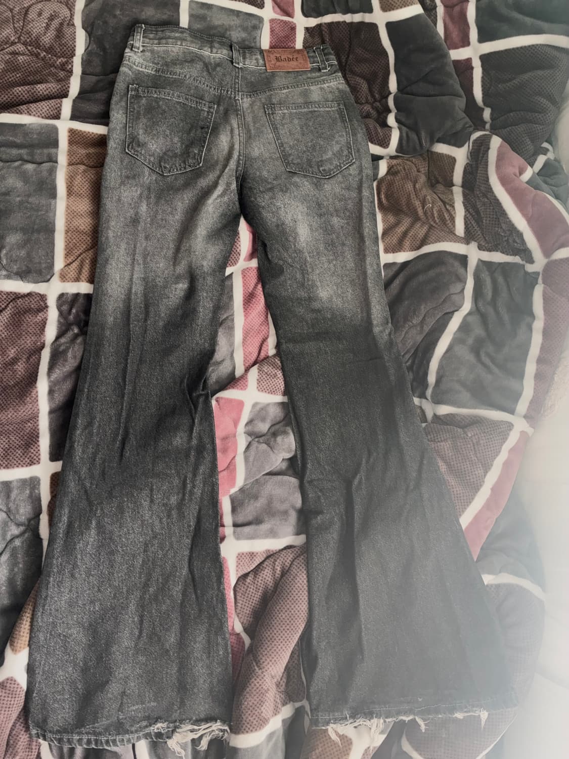 배디 흑청부츠컷 데님팬츠 상품이미지3