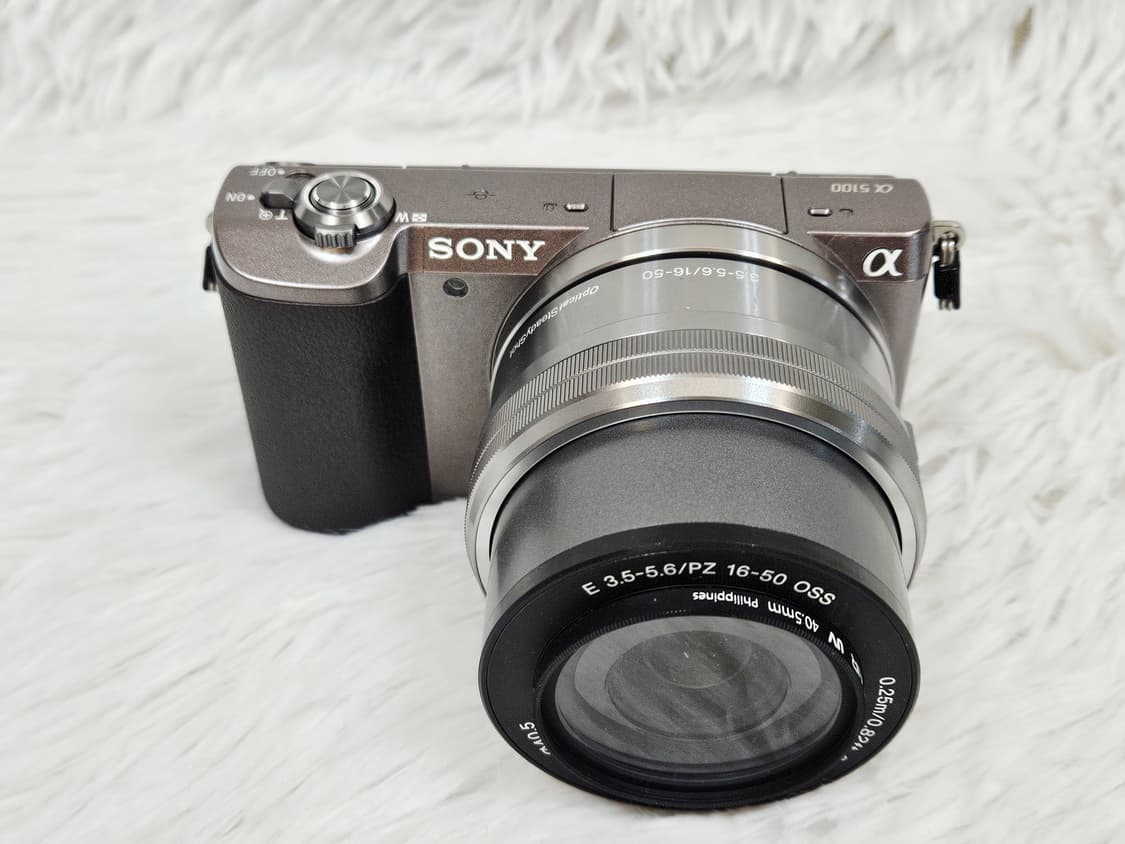[민트급] 소니 a5100 브라운 미러리스 카메라, 디카, 디지털카메라 상품이미지4
