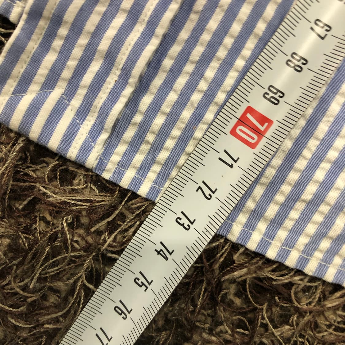 S 폴로 랄프로렌 시어서커 스트라이프 반팔 셔츠 상품이미지7