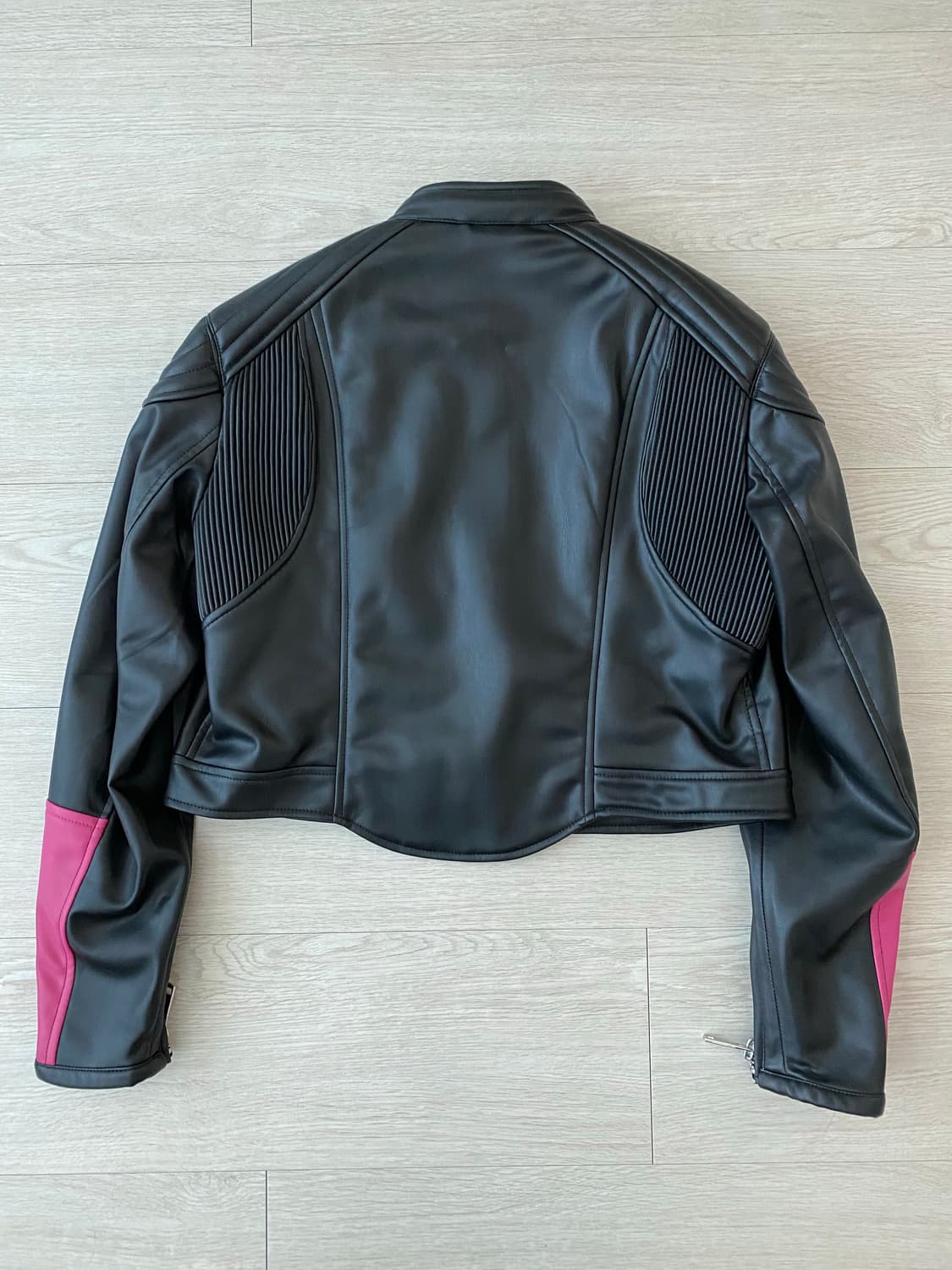 자라 퍽스 레더 자켓 상품이미지7