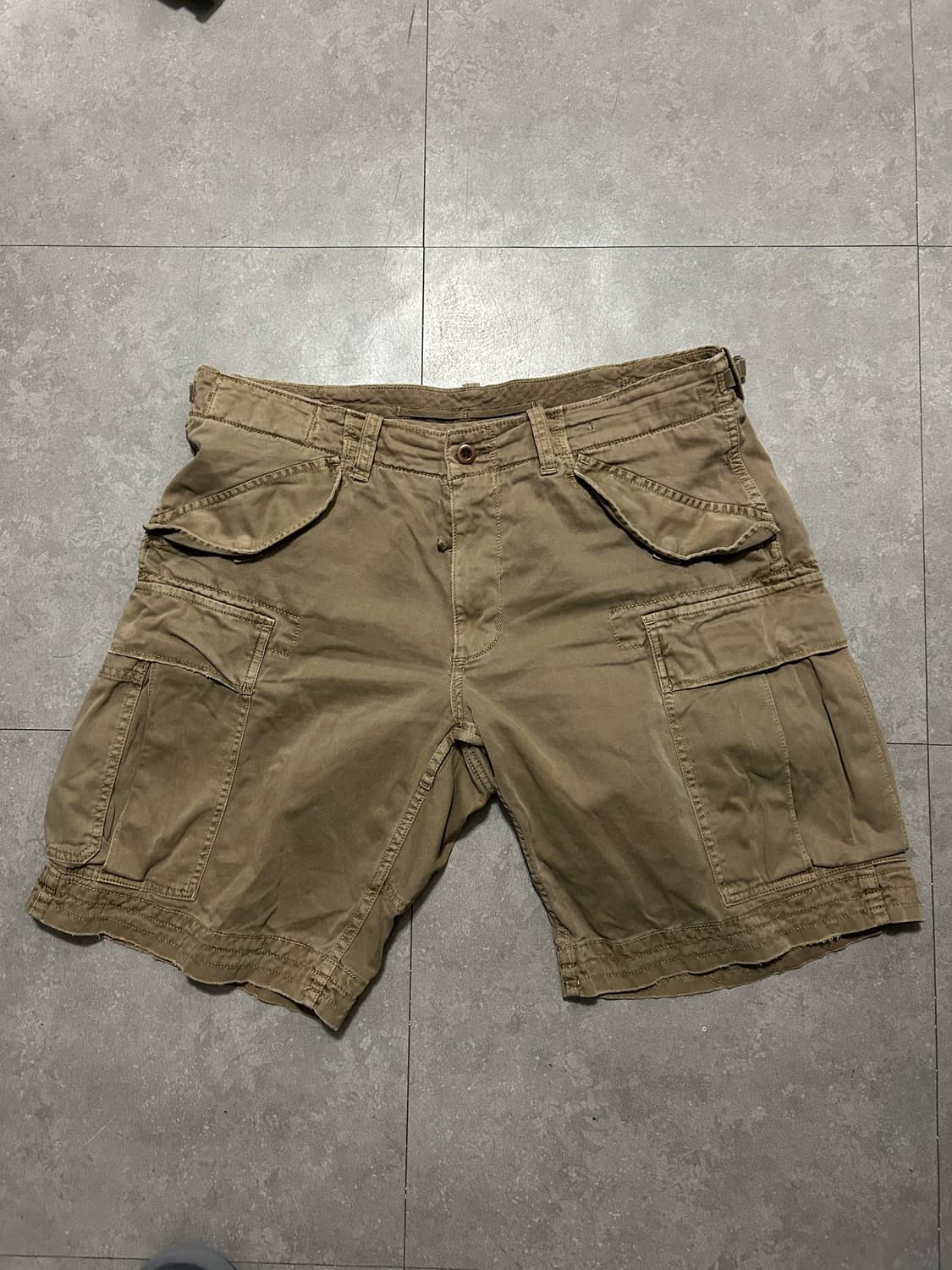 00s 랄프로렌 폴로 샌드컬러 캔버스 빈티지 워크 카고 팬츠  37인치  상품이미지1