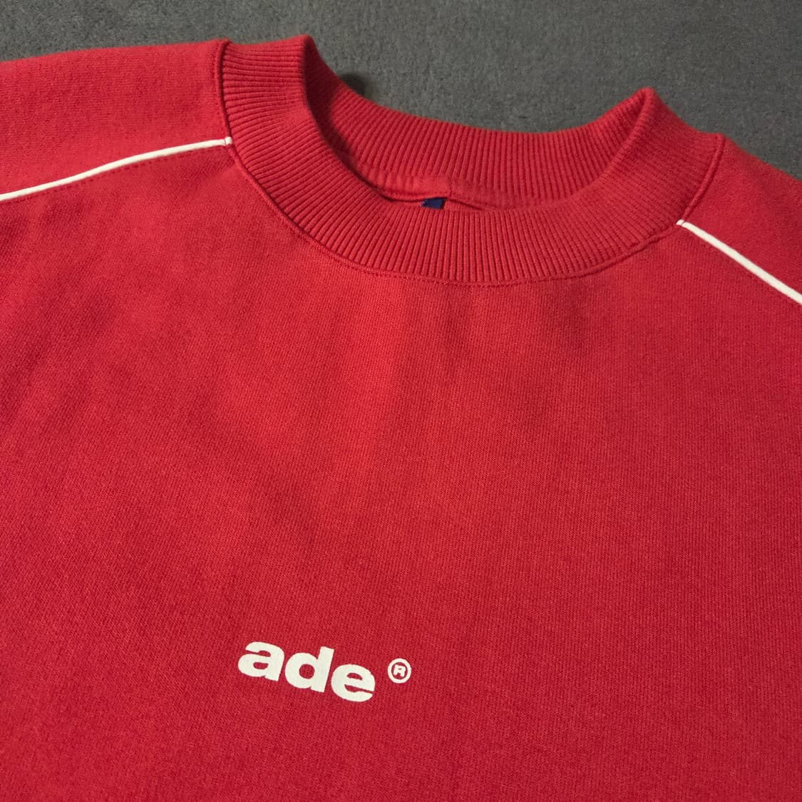 19SS 아더에러 썬더 맨투맨 3 레드 상품이미지2