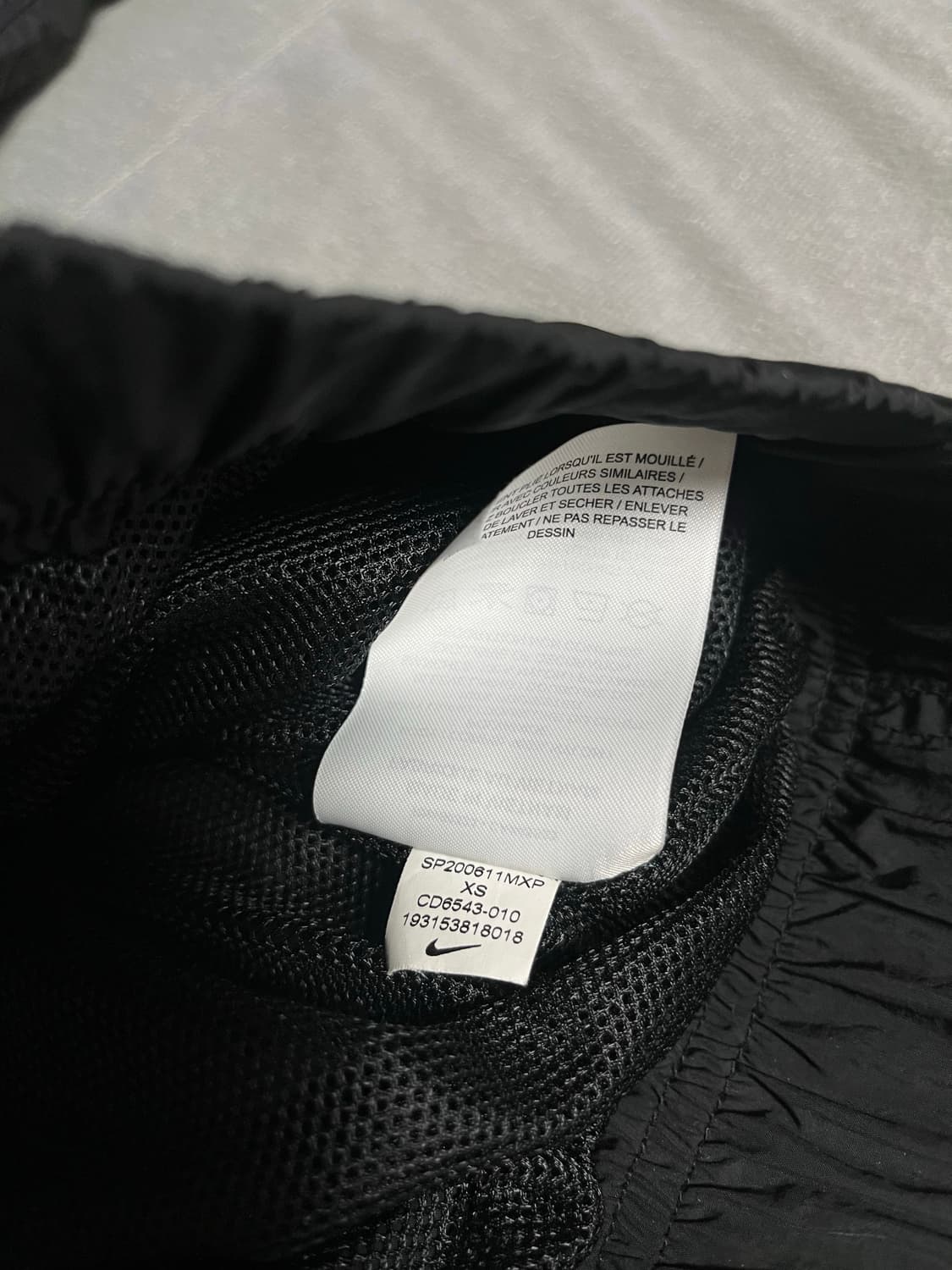 [XS] 나이키 NRG 트랙 자켓 블랙 상품이미지3