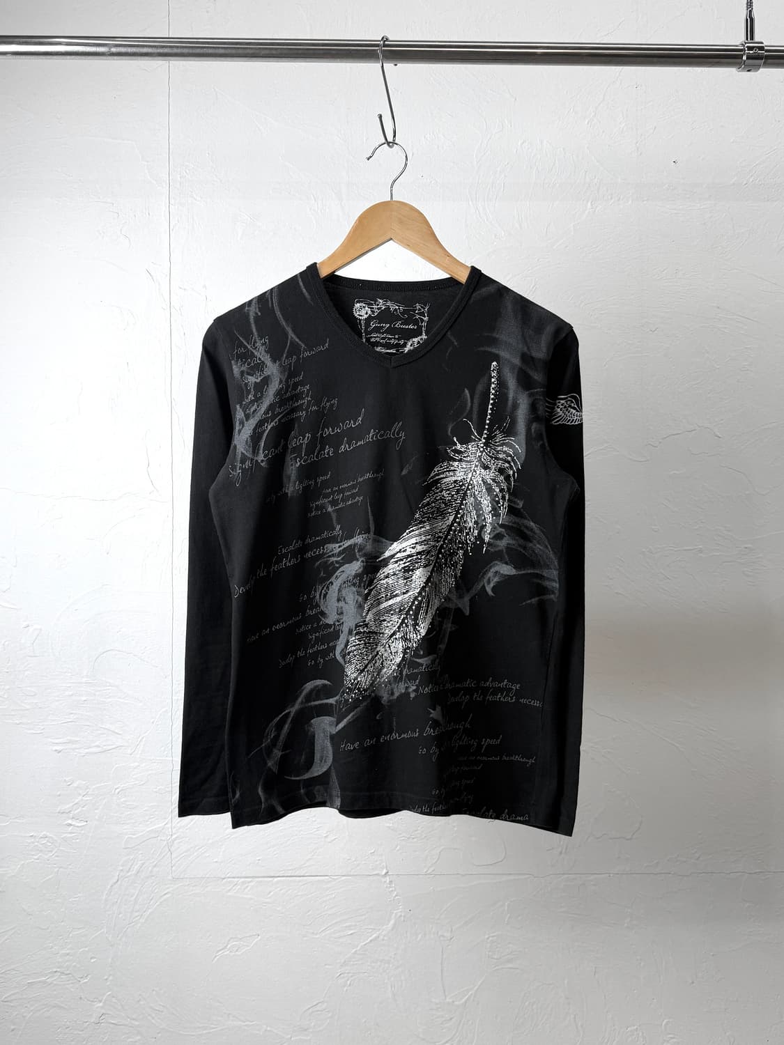 Gung Buster 깃털 롱 슬리브 상품이미지1