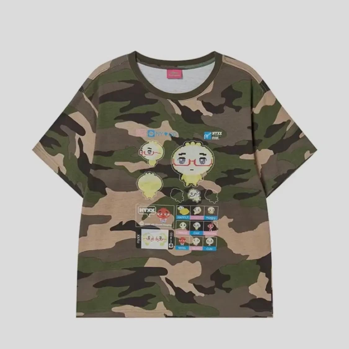 NYXX 엔와이엑스엑스 NYGD STICKER TEE CAMO 상품이미지1