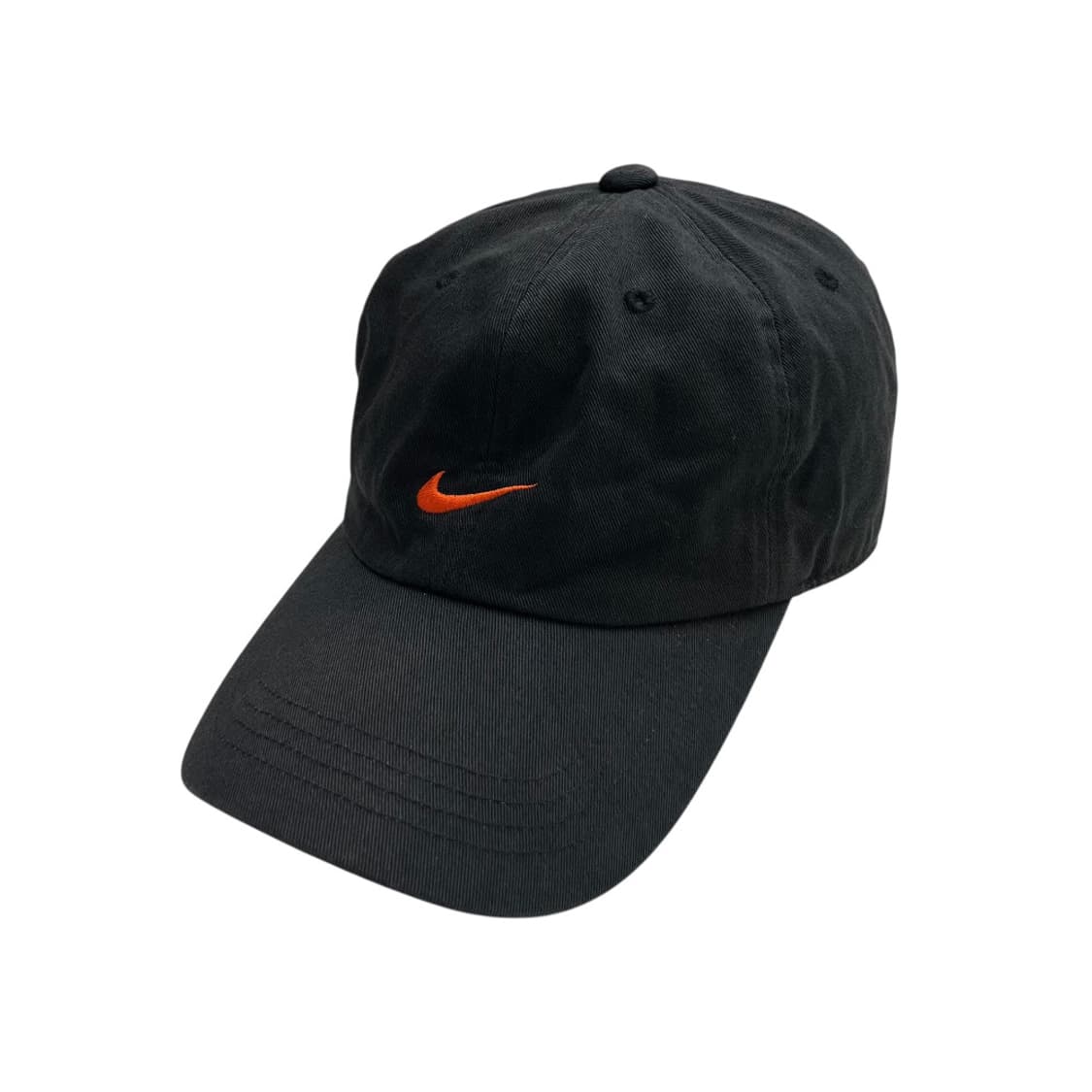 나이키 00s 오렌지 스우시 블랙 볼캡 상품이미지7
