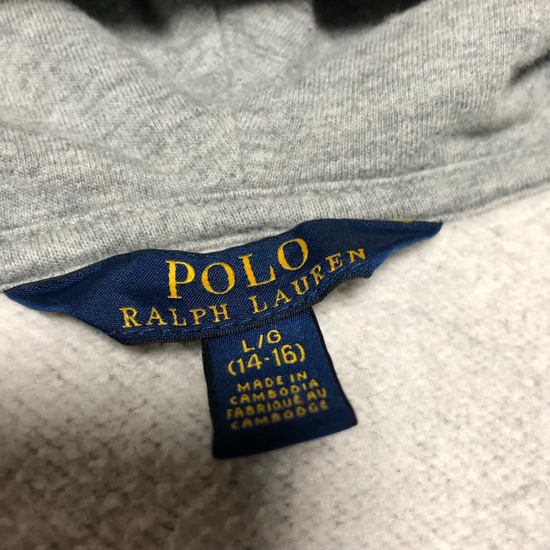 폴로 랄프로렌 후드 집업 자켓 기모 상품이미지3