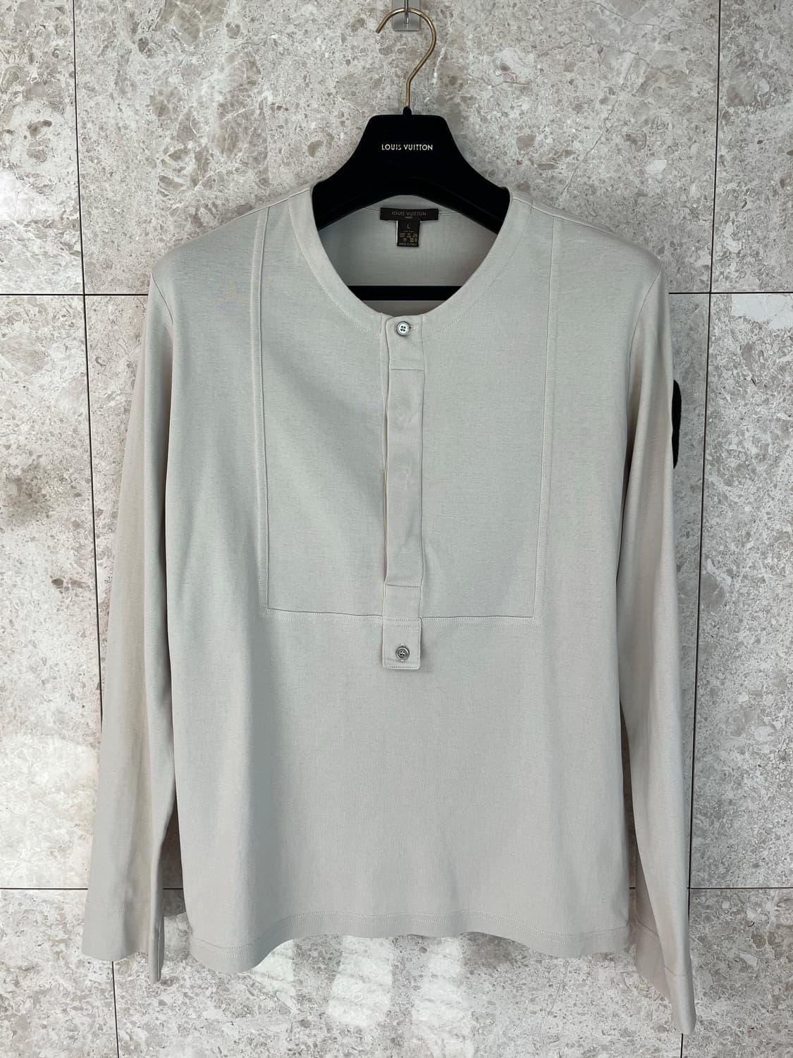루이비통 남성 셔츠 L사이즈 베이지 상품이미지2
