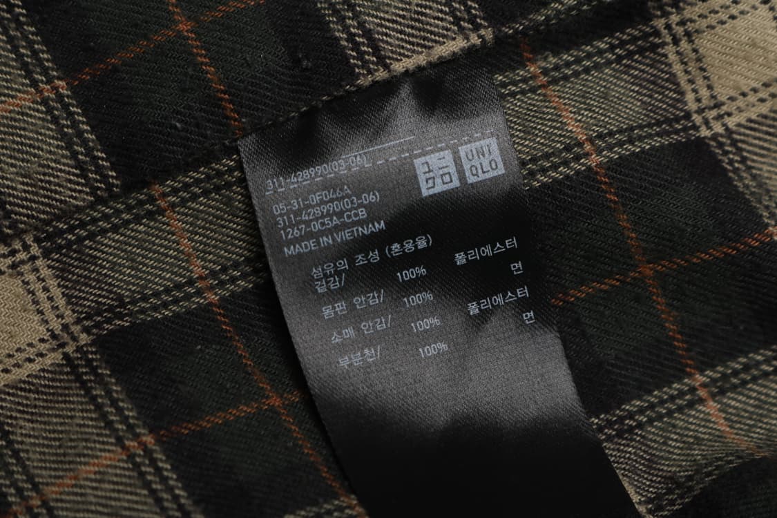 [M] 유니클로 유틸리티 헌팅자켓 (카키) 상품이미지6