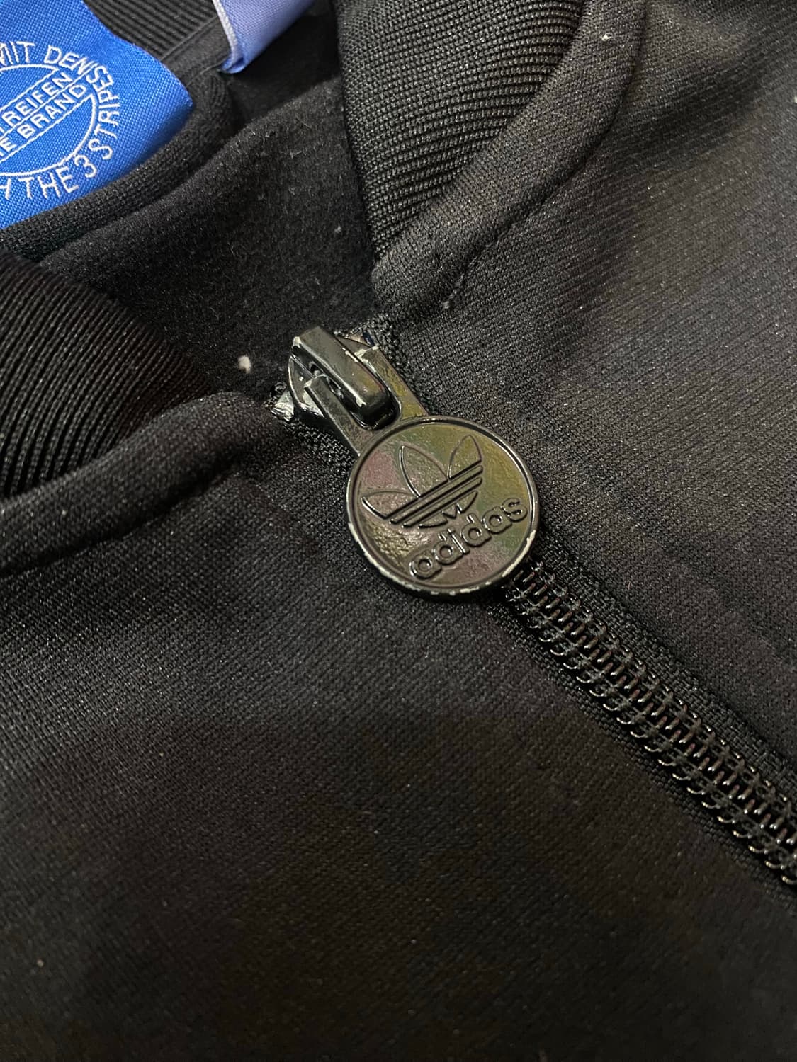 [여자90] Adidas 오리지널 검흰 슈퍼스타 트랙탑 상품이미지4