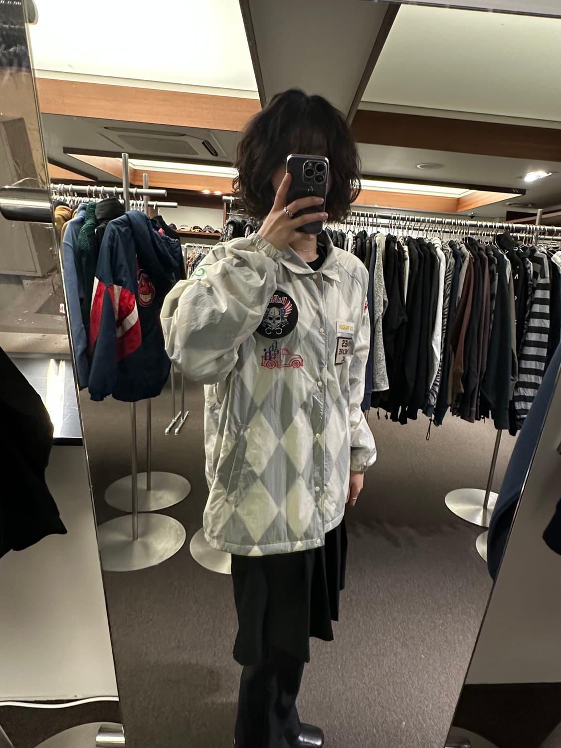 L)Fetch 페치 빈티지 립스탑 코치 자켓 상품이미지1