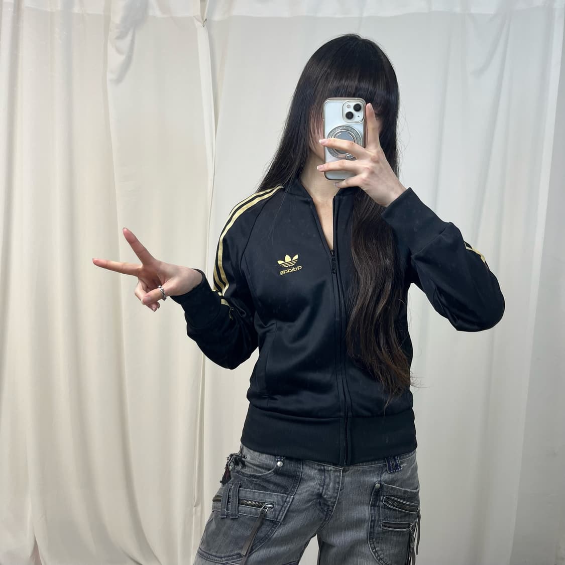 Adidas Superstar black gold jersey  상품이미지2