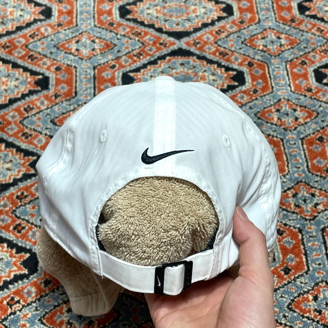 나이키 스우시 드라이핏 화이트 볼캡 상품이미지2