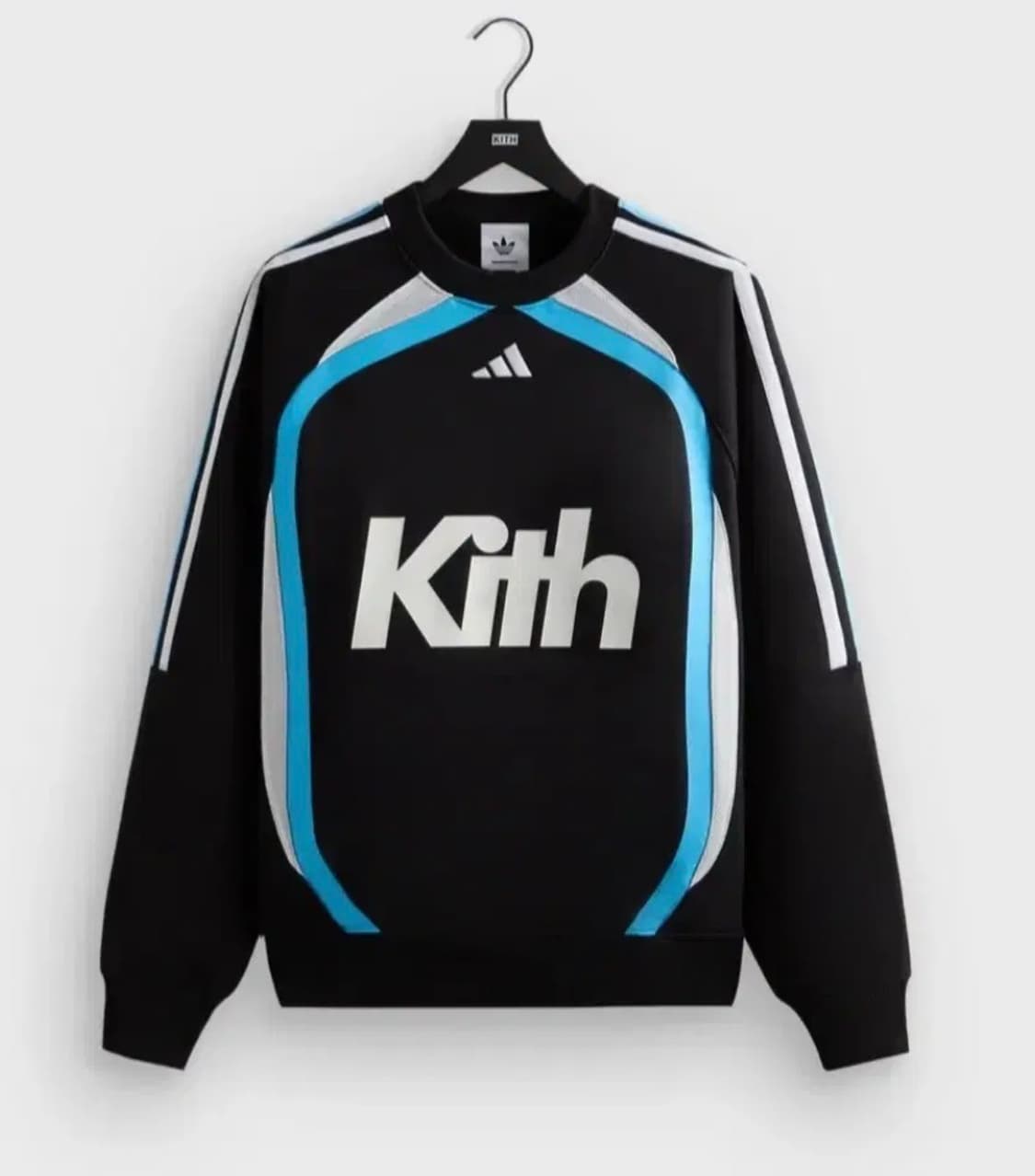 아디다스 x 키스 크루넥 맨투맨 상품이미지1