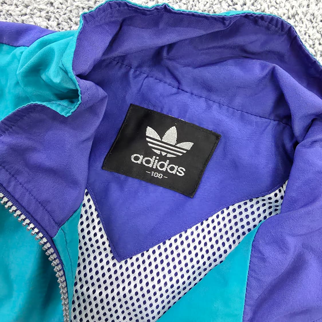 [100] 아디다스 올드스쿨 집업 저지 0121J 상품이미지3