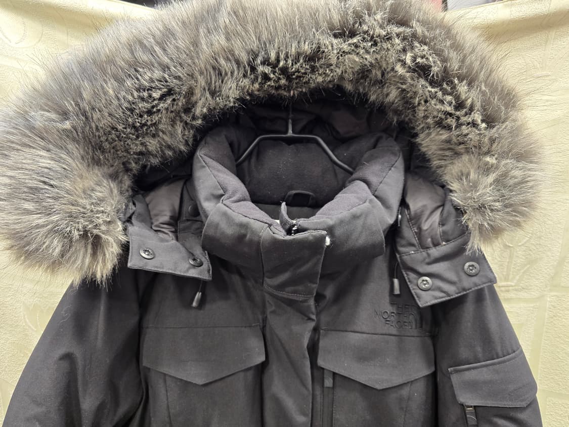 노스페이스 여성 다운 패딩 코트 S(85) 블랙 상품이미지2