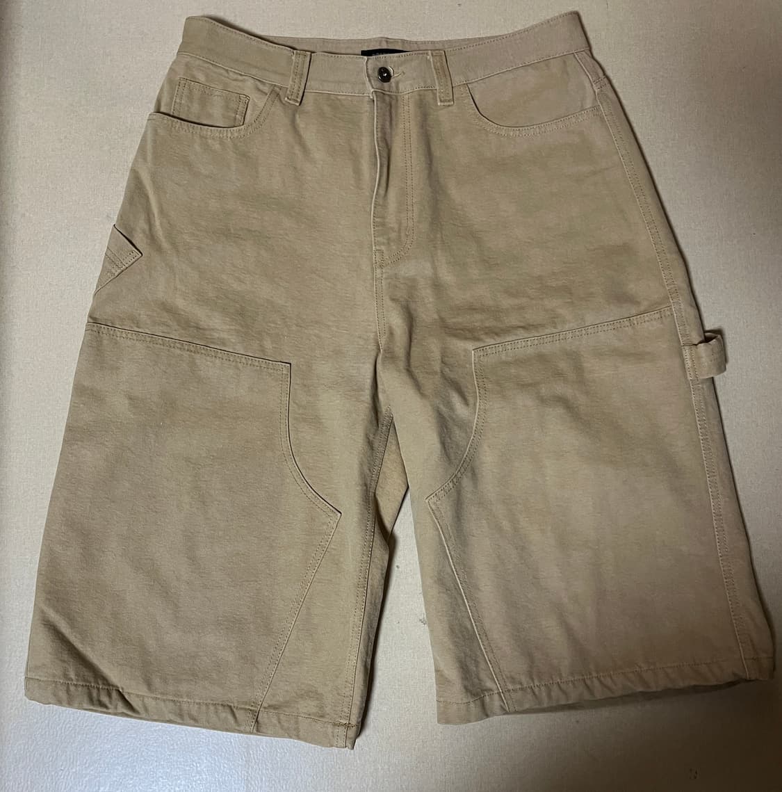 9999아카이브 더블니 버뮤다 팬츠 상품이미지2