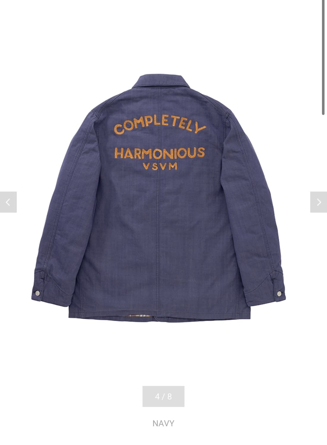 26ss OSIRIS DOWN COVERALL DMGD 네이비 상품이미지1