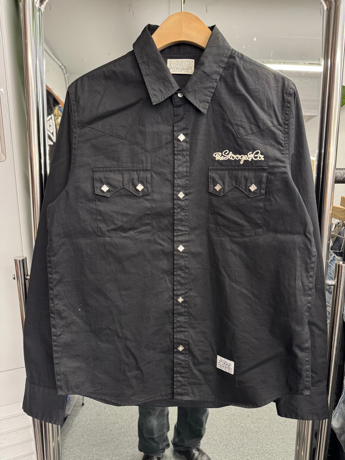 STOORE&CO 빈티지 웨스턴 셔츠 상품이미지1