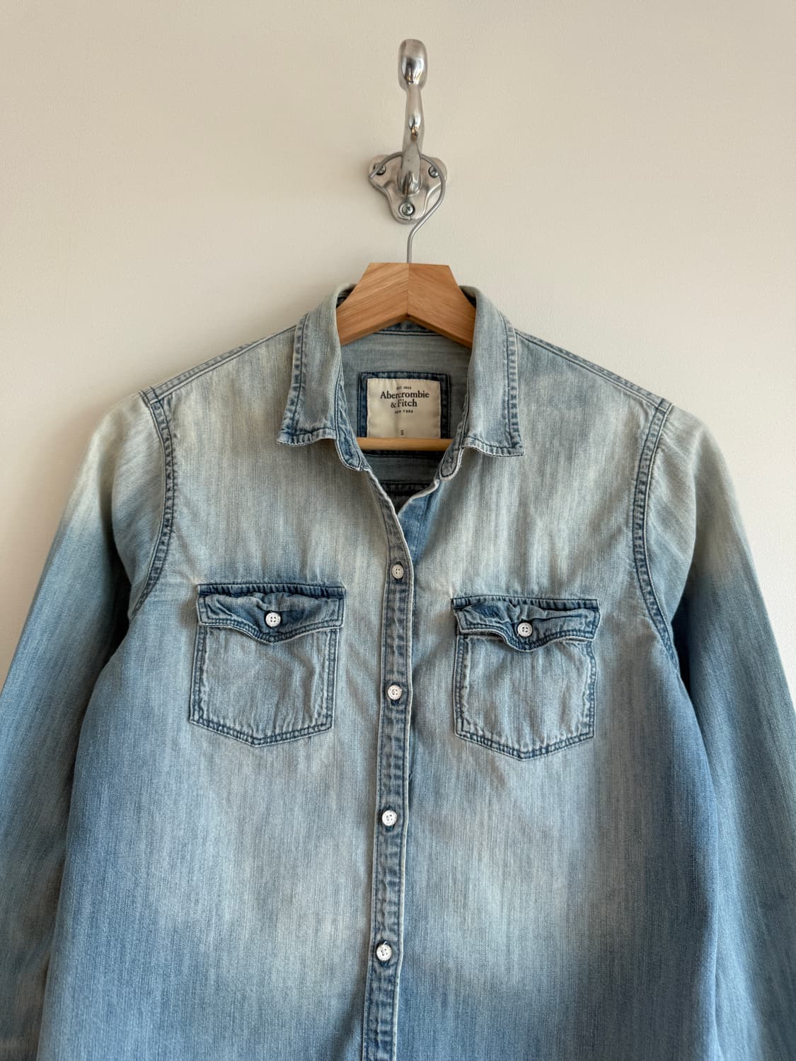 아베크롬비(Abercrombie&Fitch) 데님 셔츠 상품이미지2