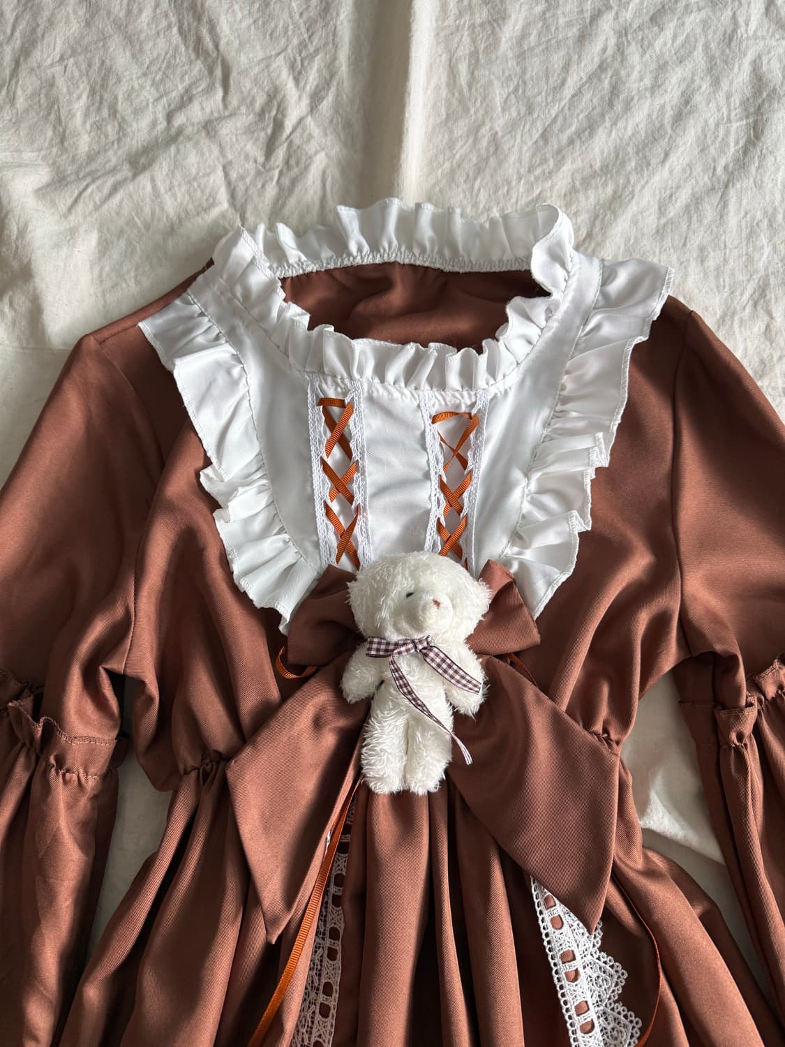 라떼 로리 양산형 원피스 상품이미지3