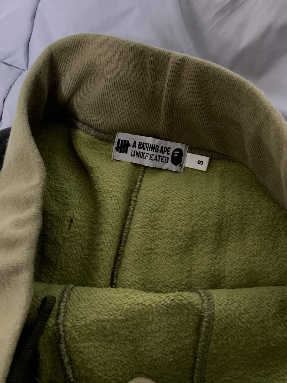 베이프 언디핏 녹계 쇼츠 반바지 상품이미지5