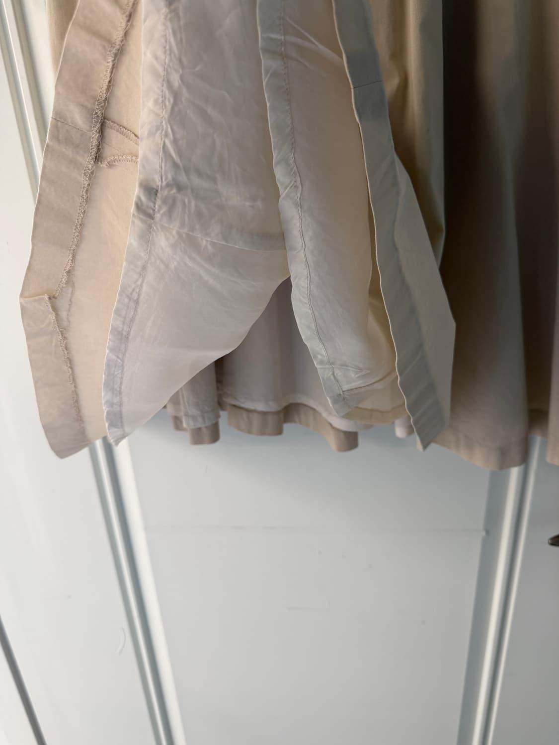 일본빈티지 아이보리 플레어 롱스커트 상품이미지10