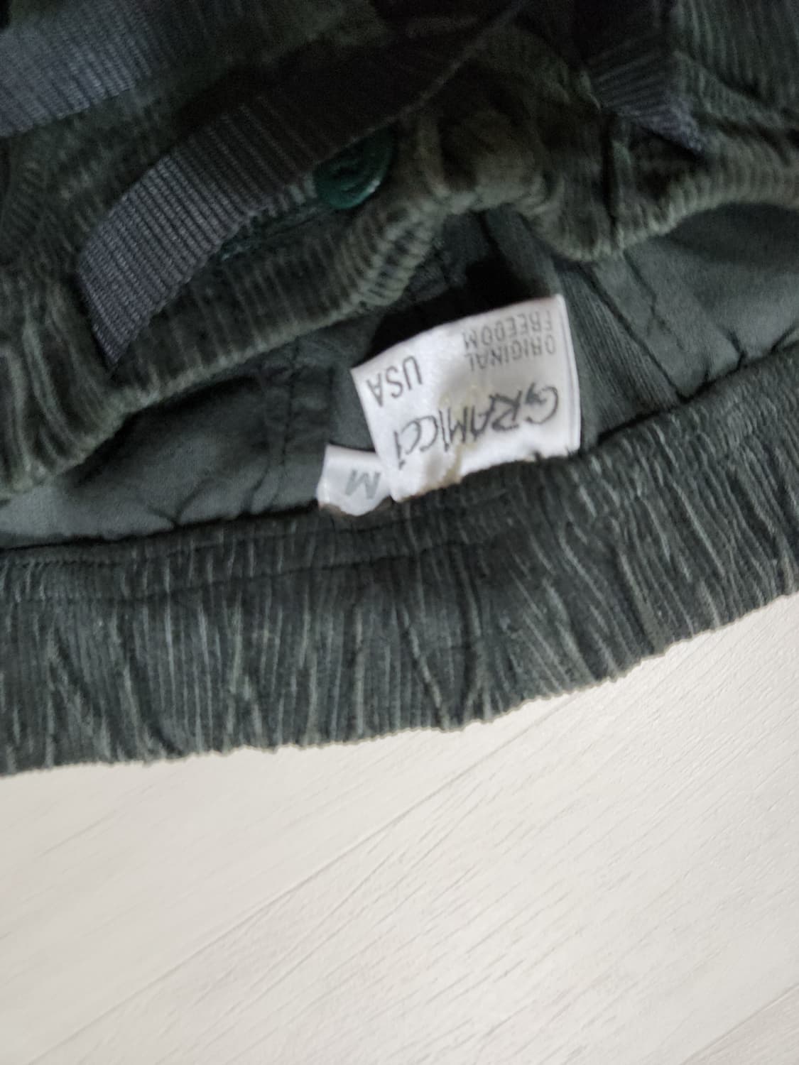 그라미치 코듀로이 nn팬츠 m 올리브 상품이미지7