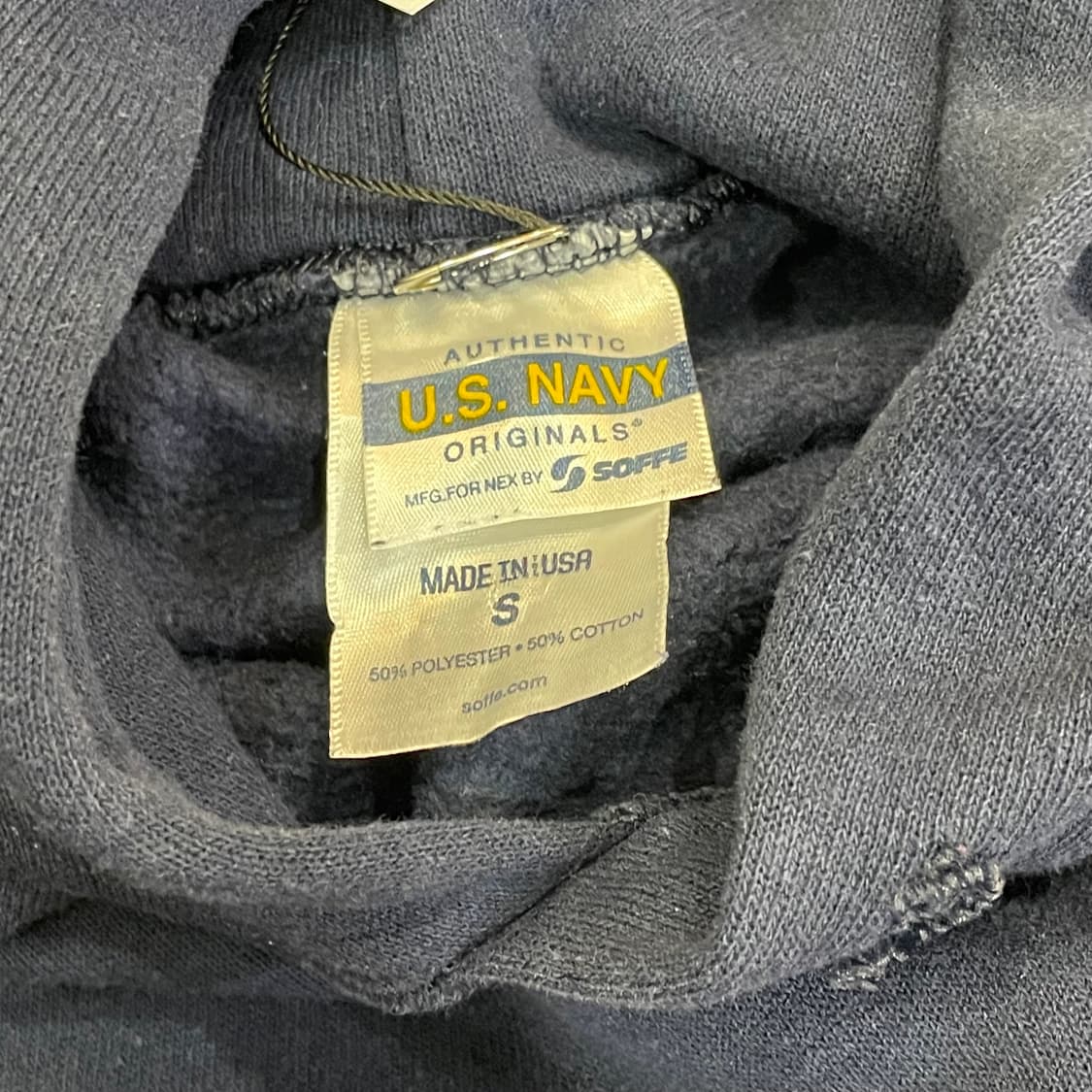 (S) SOFFE 소피 NAVY 후드티 상품이미지7