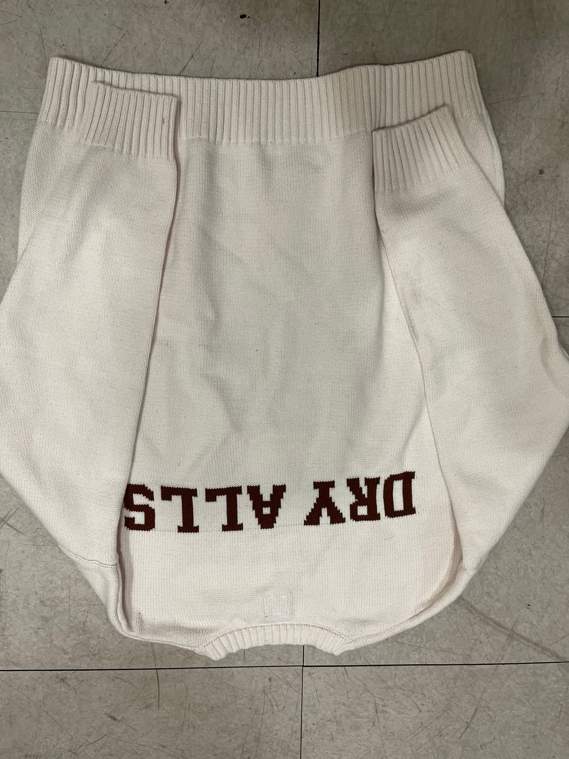 휴먼메이드 아이보리 니트 팝니당 상품이미지7