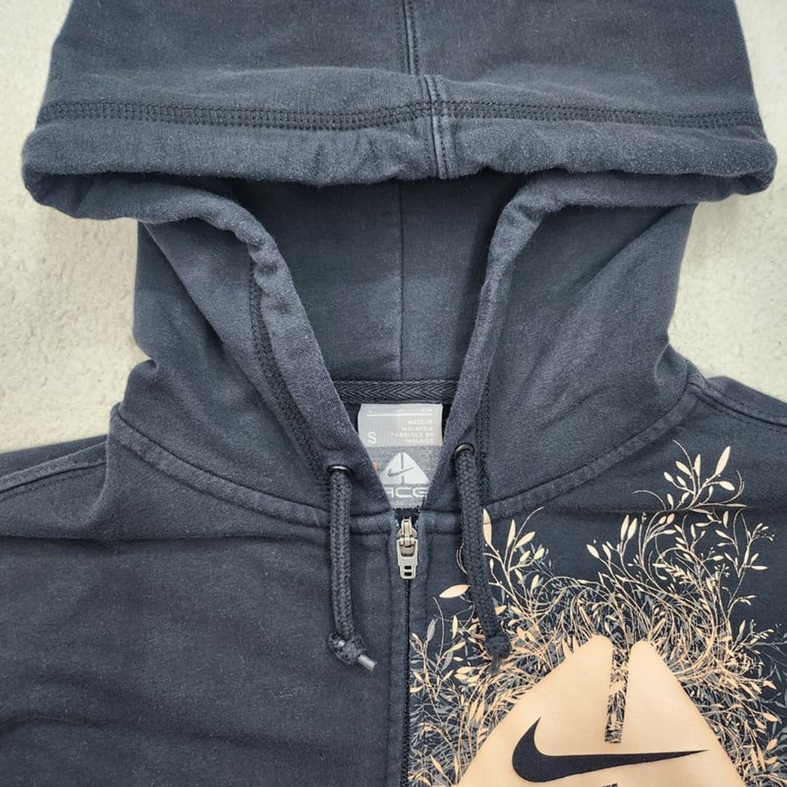 NIKE ACG 프린팅 후드집업 S 상품이미지2