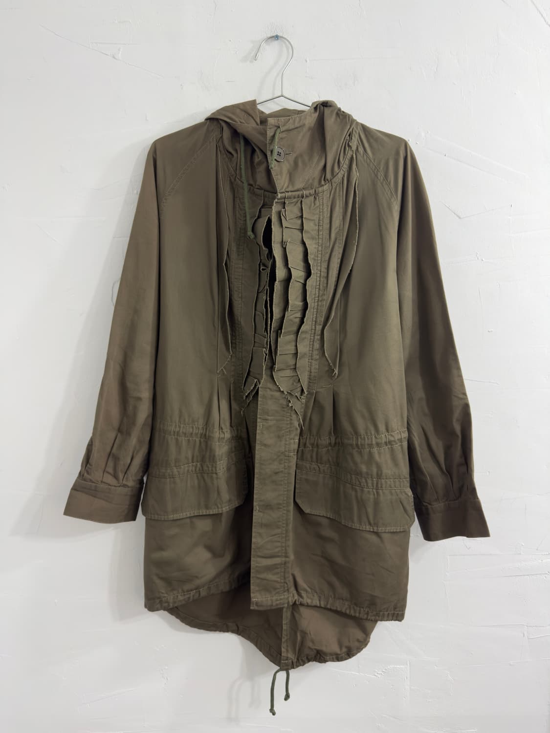 and A frill hood jacket 상품이미지1