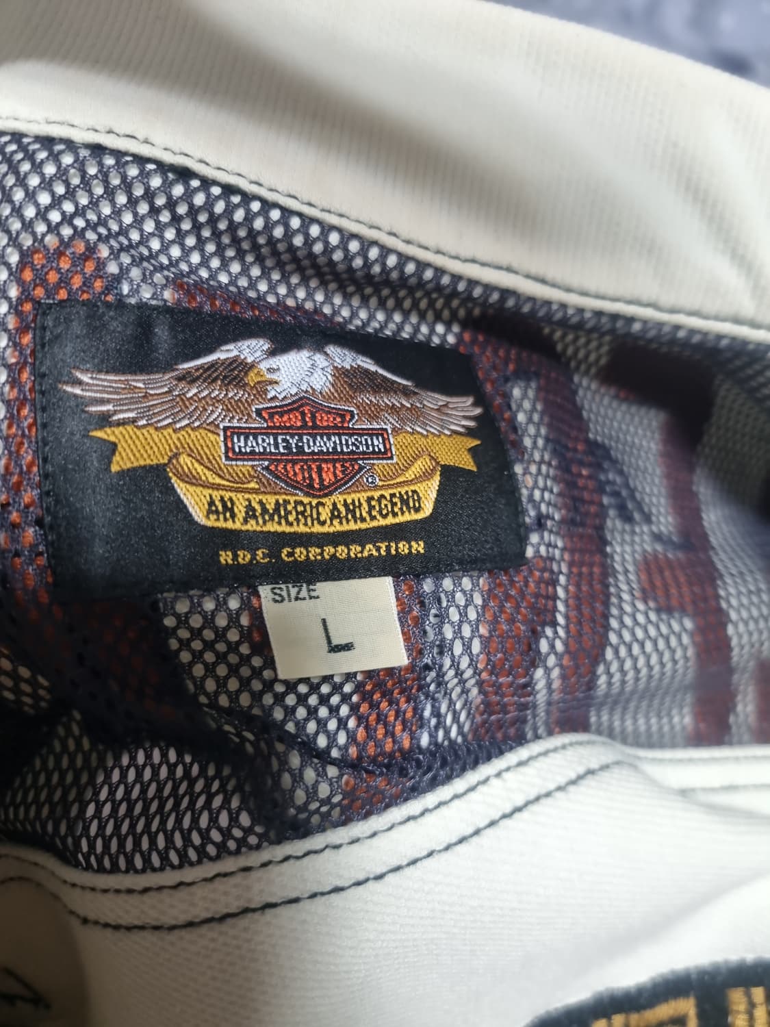 빈티지 일본판 (HDC) 할리데이비슨 라이더 자켓 상품이미지4