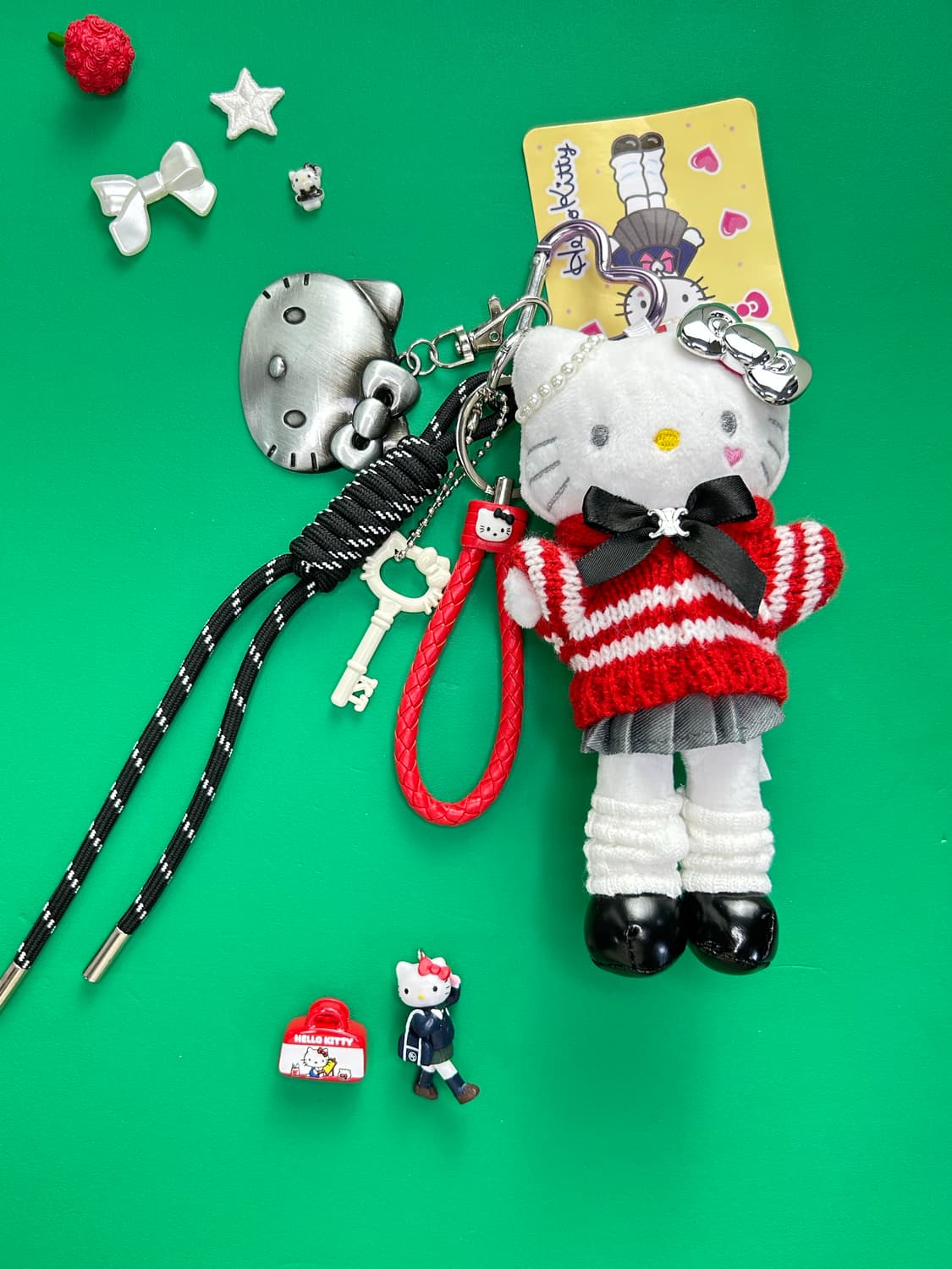 롱다리키티 커스텀키링(20) 상품이미지1