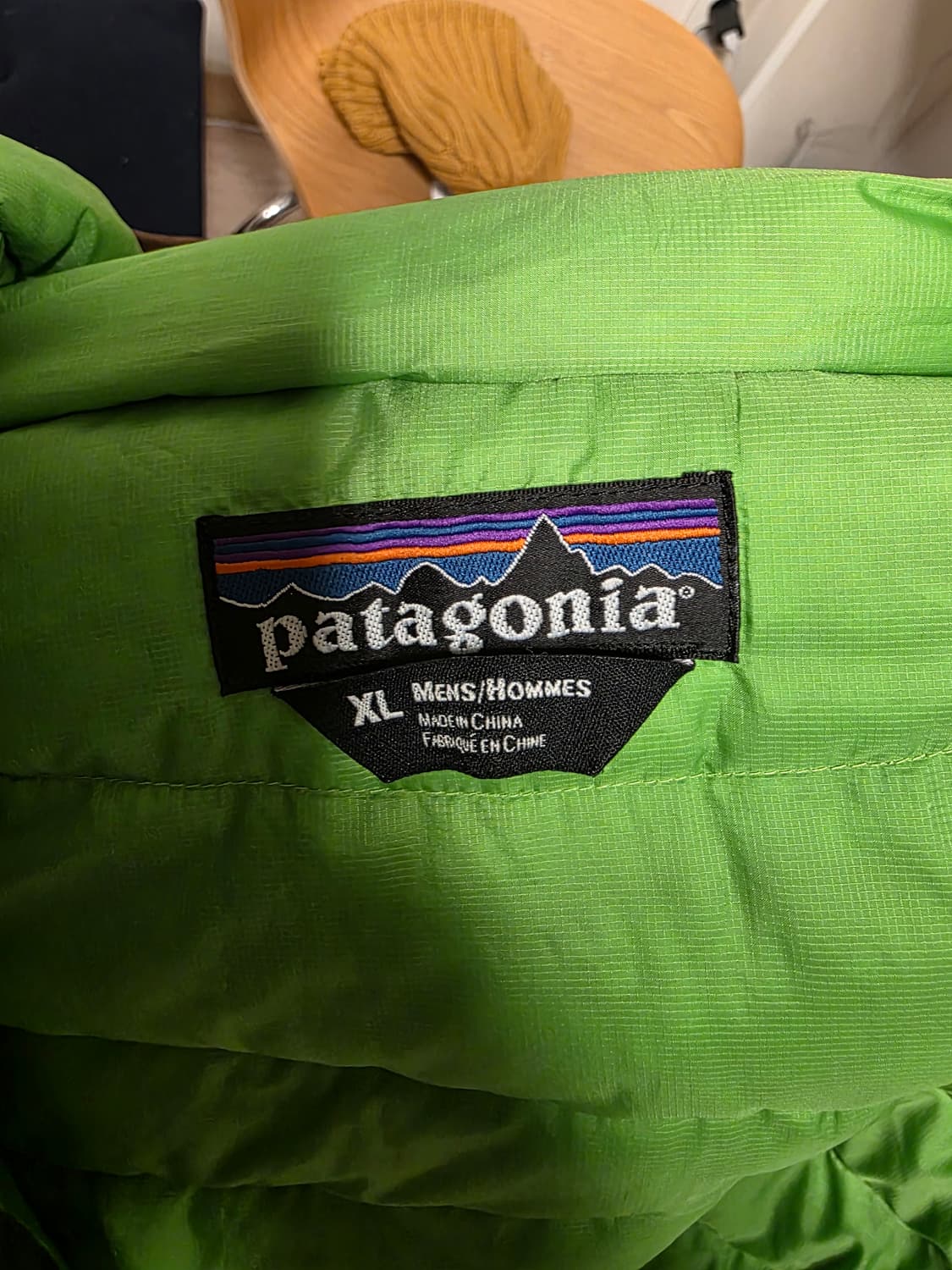 파타고니아 고어텍스 패딩 브라운 XL(프리모 다운자켓) 상품이미지5