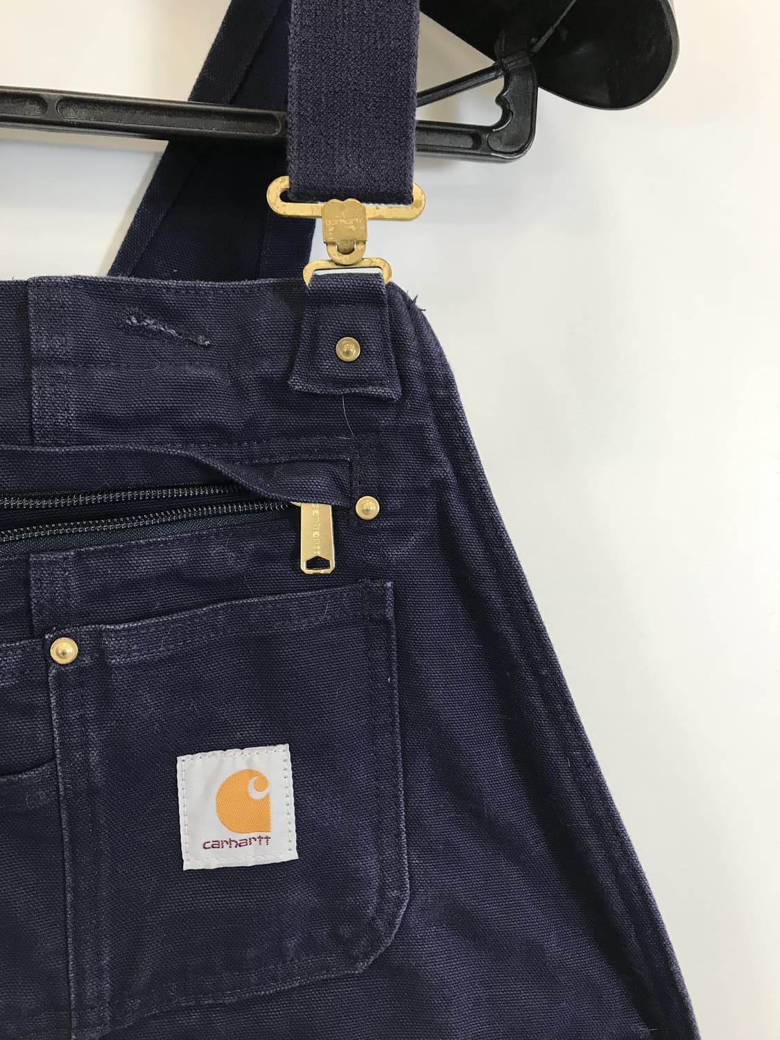 칼하트 덕캔버스 오버롤 프렌치컬러 [34x32] 상품이미지3