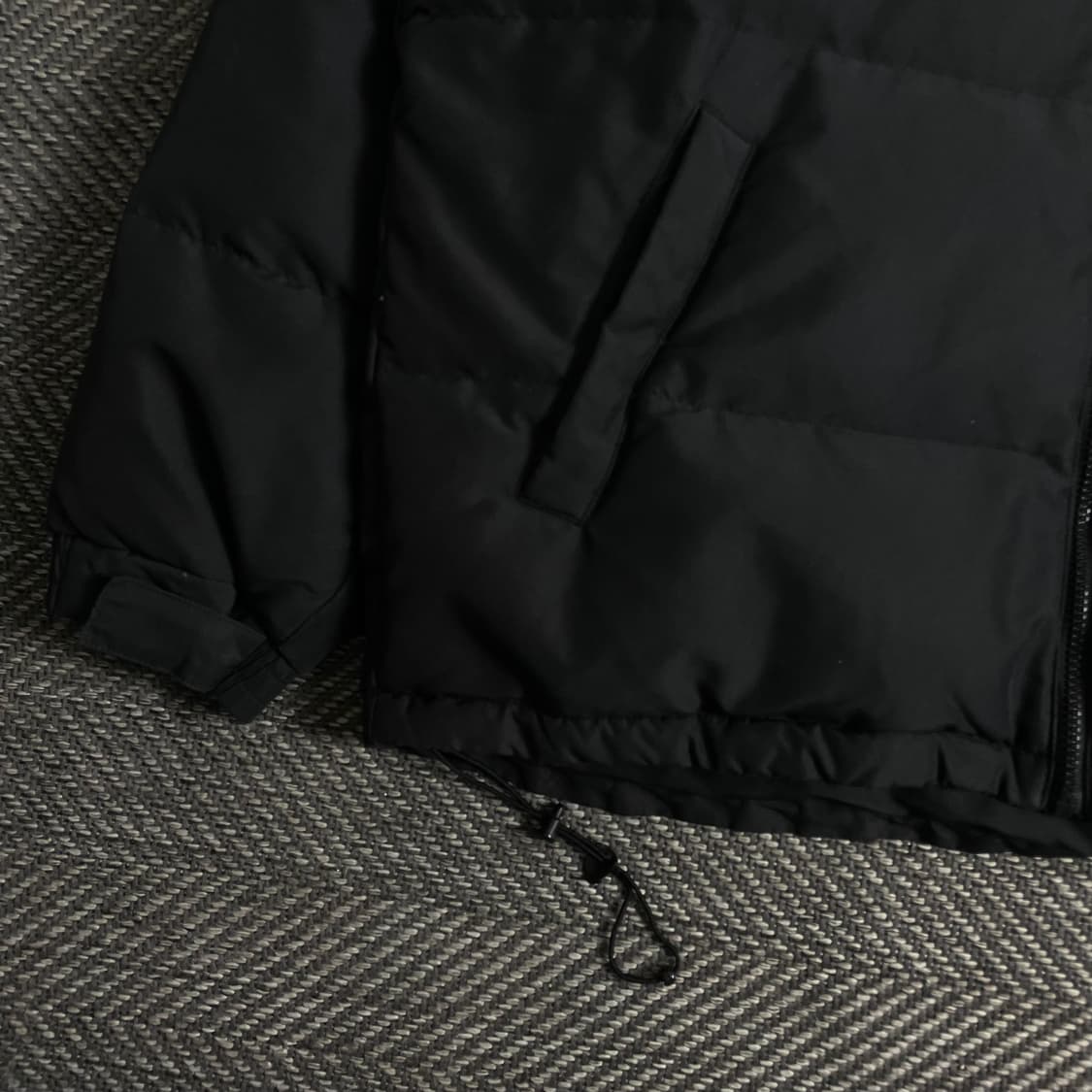 00s 나이키 스우시로고 올드스쿨 블랙 다운 패딩y 3008 상품이미지4