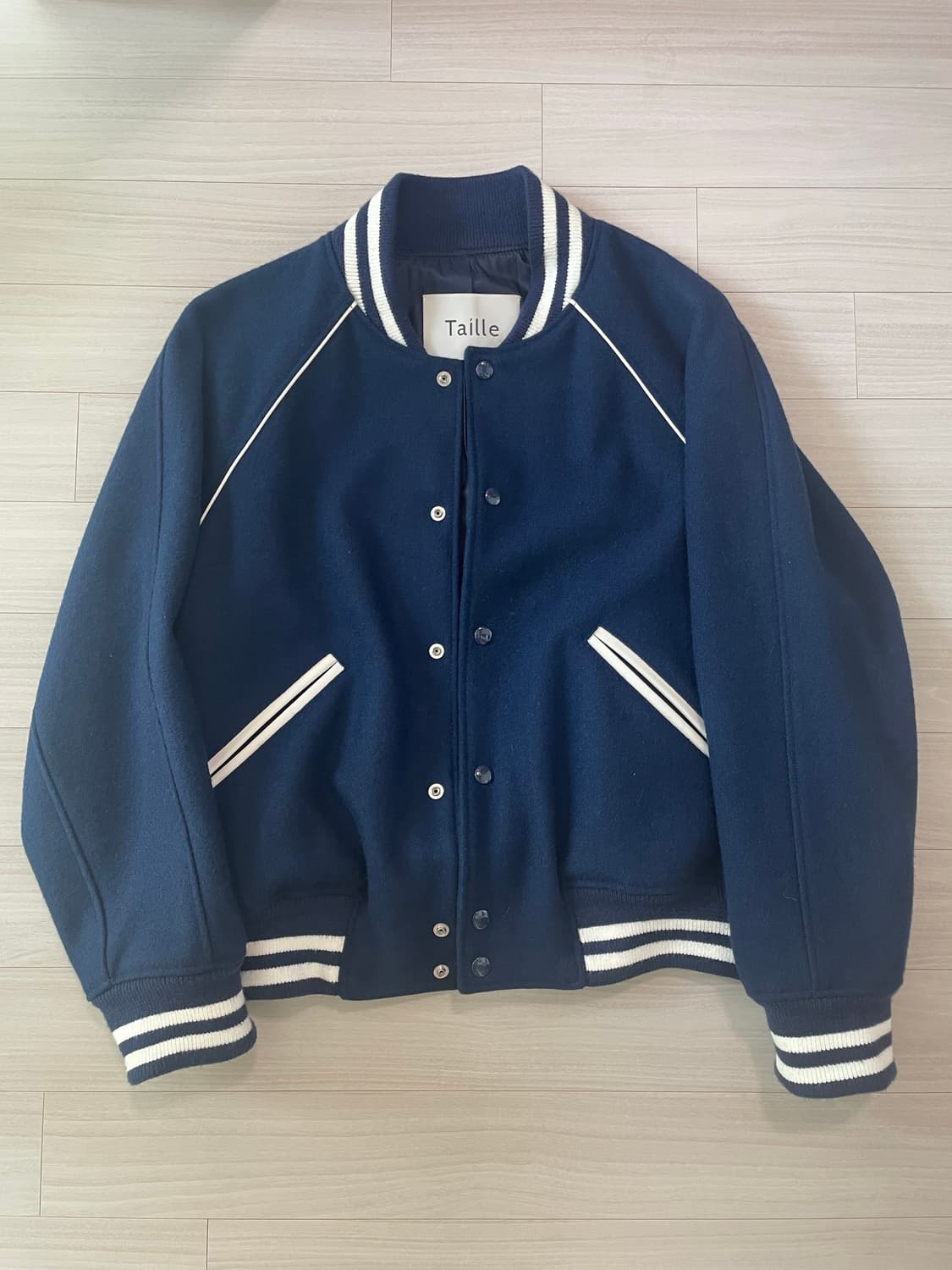 [타일레] 스타디움 울 자켓 navy 상품이미지1