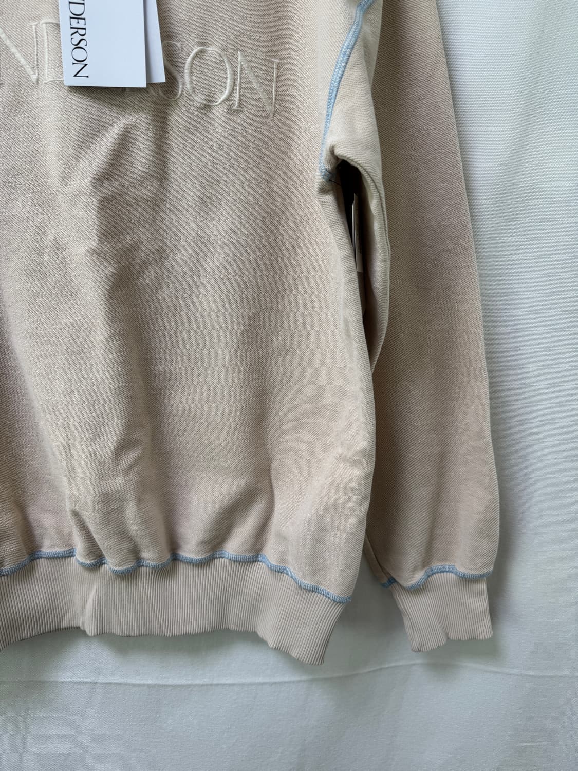 jw앤더슨 인사이드아웃 스웻셔츠 S 상품이미지4