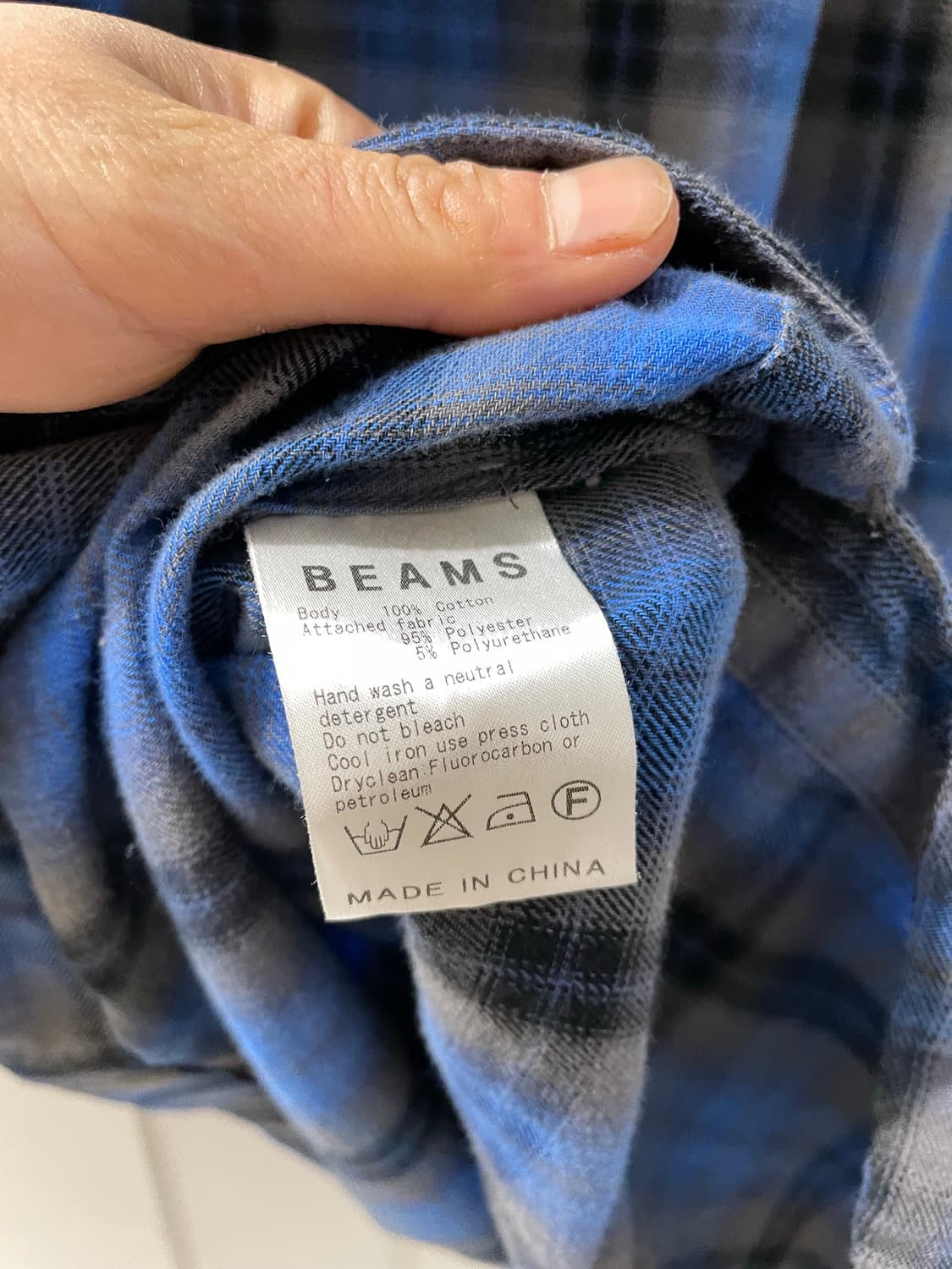 BEAMS check anorak shirts 상품이미지6