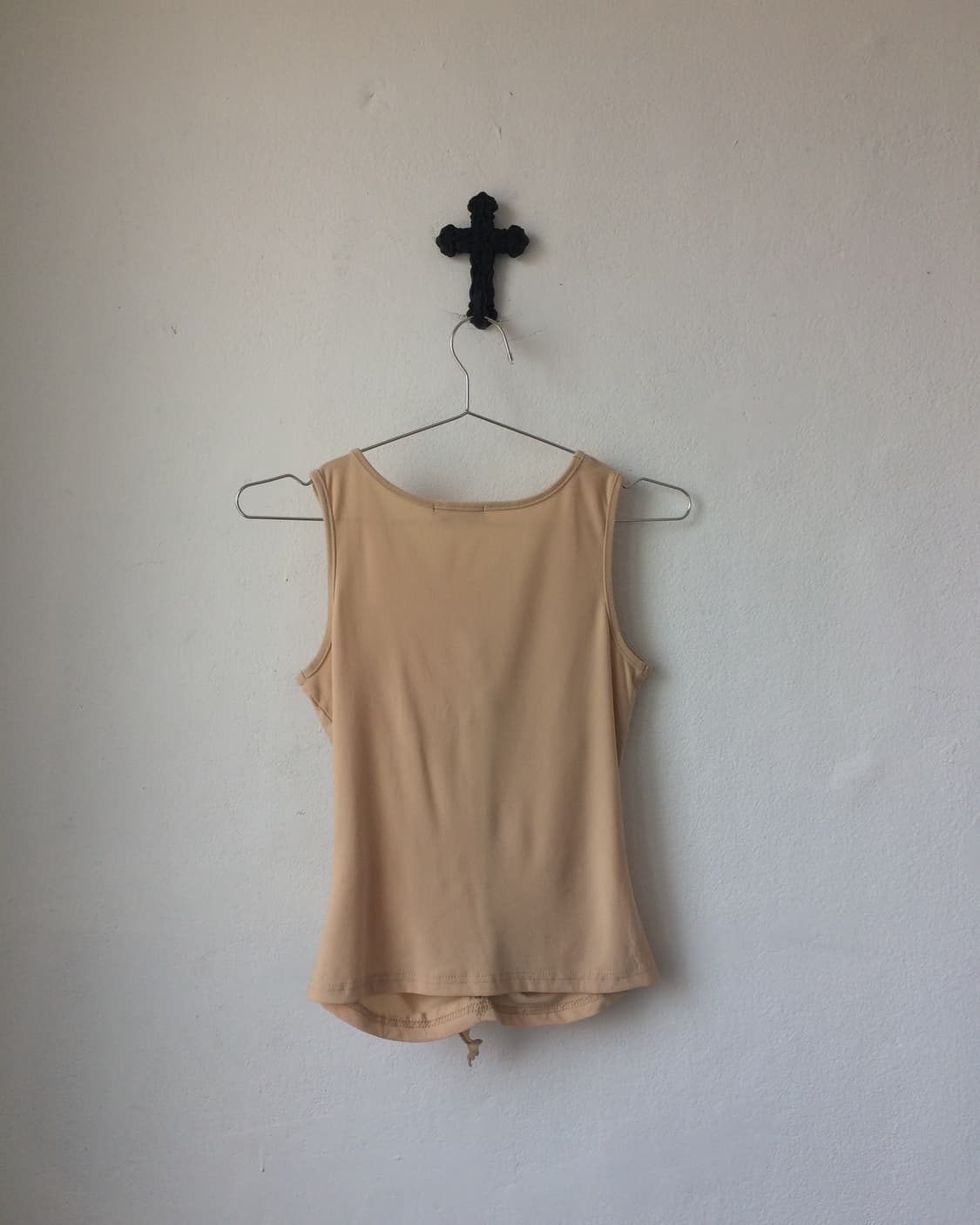 Shirring ruffle point sleeveless 상품이미지3