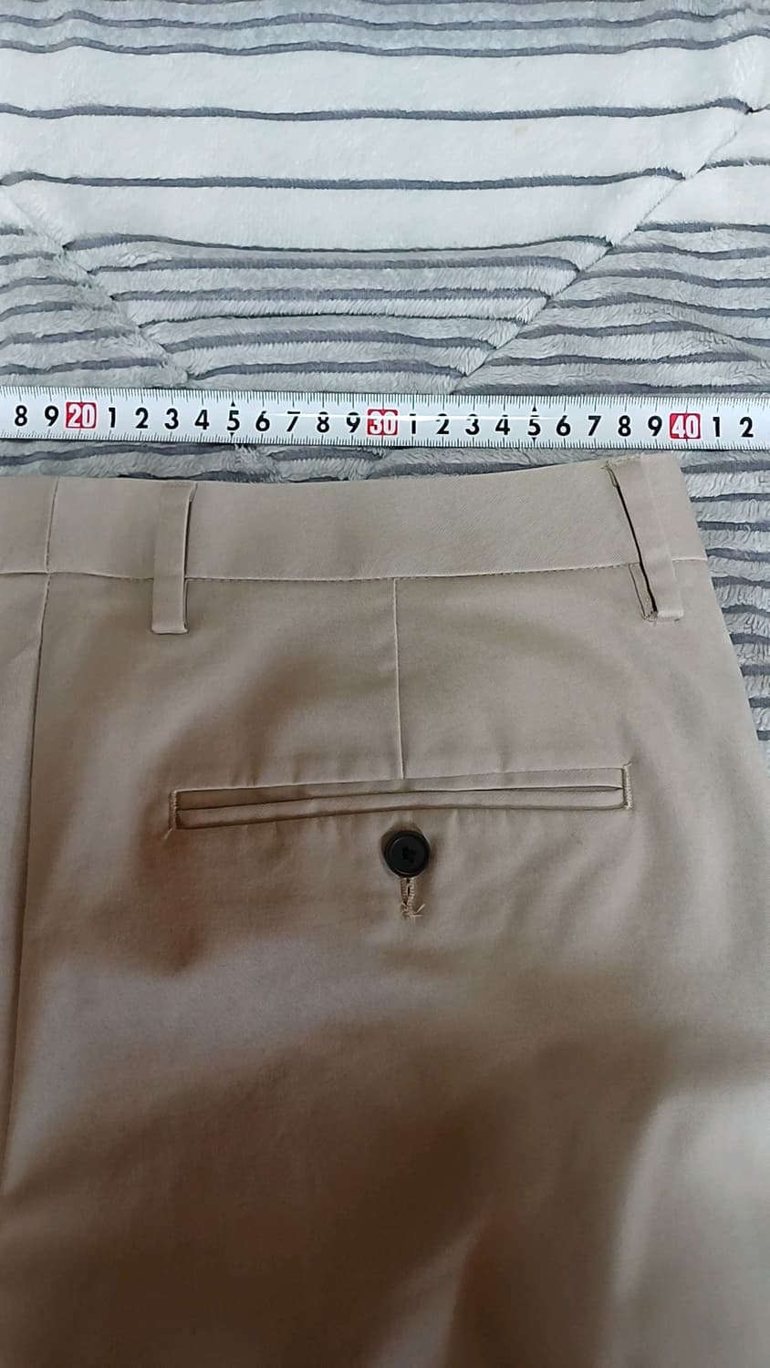 지오다노 미사용 면바지 31인치 기장101 상품이미지8