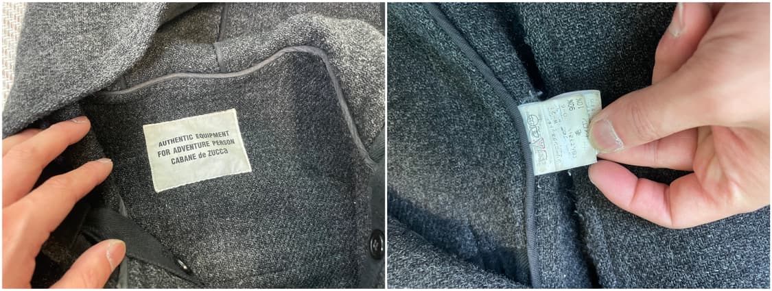 카반 드 주카 로프 토글 후드 더플 코트 상품이미지9