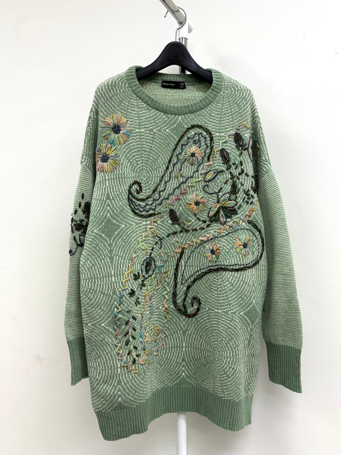 빈티지 히피 니트 원피스 상품이미지5