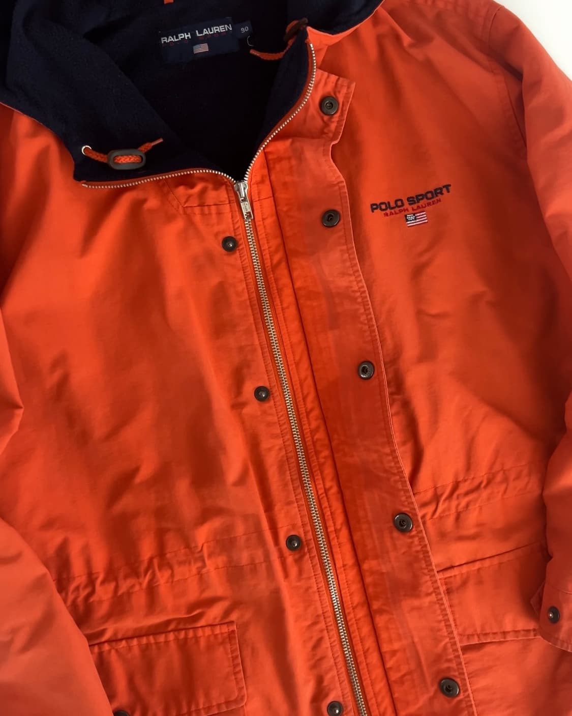 90s 폴로 스포츠 나일론 사파리 자켓 100 정도  상품이미지4
