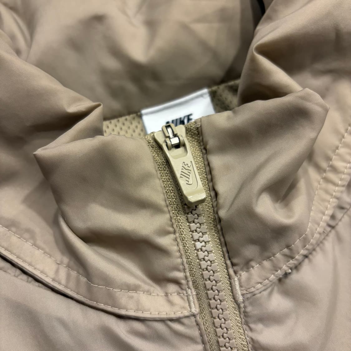 [2XL] 나이키 윈드러너 하프집업 바람막이 베이지 C183 상품이미지5