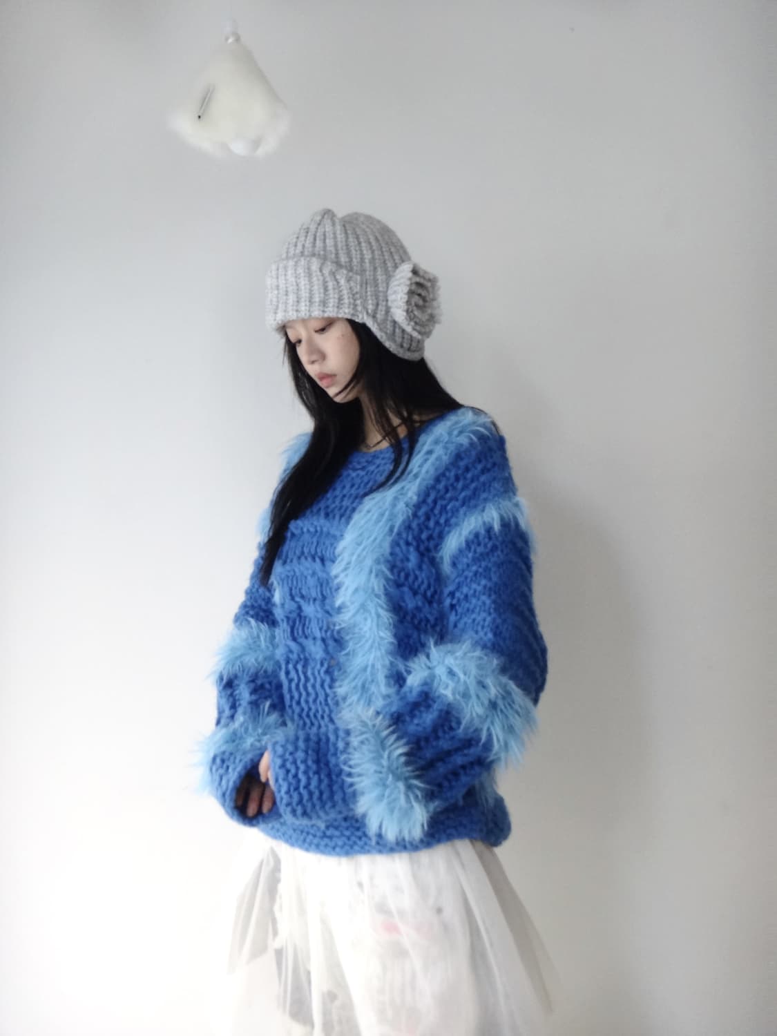 Flower point beanie 상품이미지5